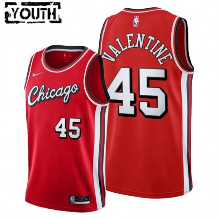 Dres Chicago Bulls Denzel Valentine 45 Nike 2021-22 City Edition Throwback Swingman - Dječji